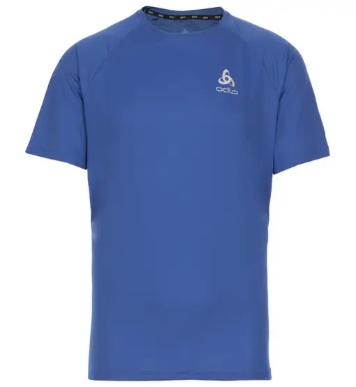 Crew Neck Essential - maglia running - uomo Blue