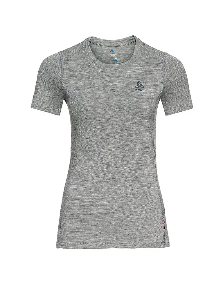 Damen Shirt Merino 200 grigio | XS