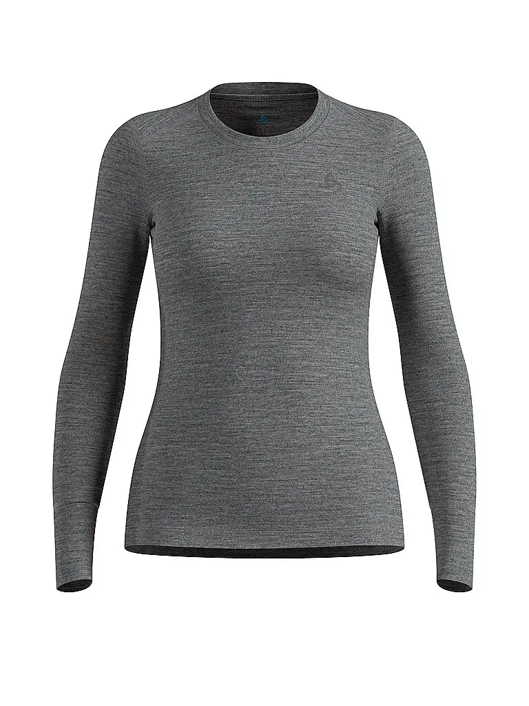 Damen Shirt Merino 200 grigio | XS