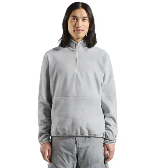 Descent M - felpa in pile - uomo Grey