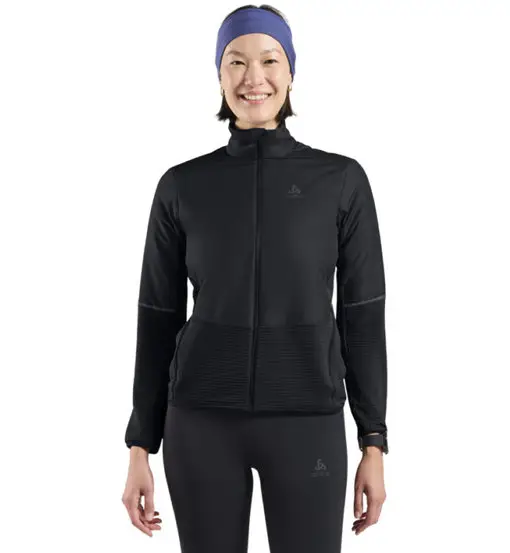 Essential Insulator Hybrid W - felpa running - donna Black