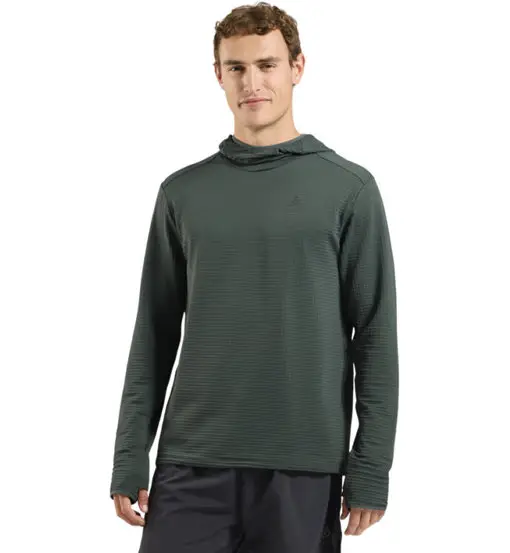 Essential Thermal - felpa running - uomo Green