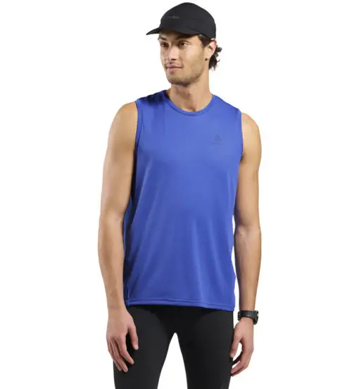 Essential - top running - uomo Blue