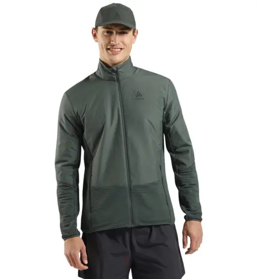 Essentials Insulator Hybrid - giacca running - uomo Green