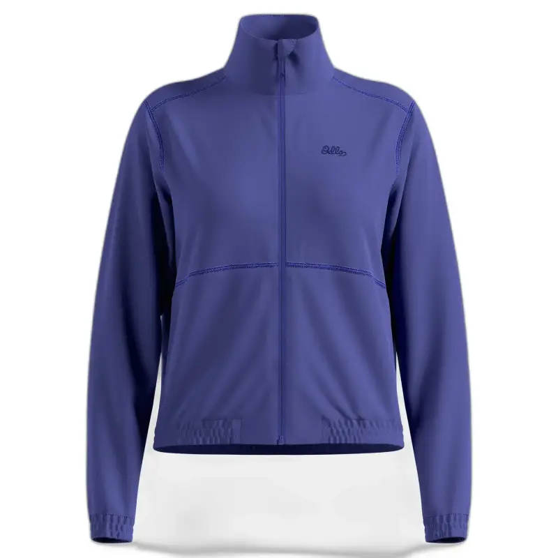 Felpa con zip classica donna Odlo