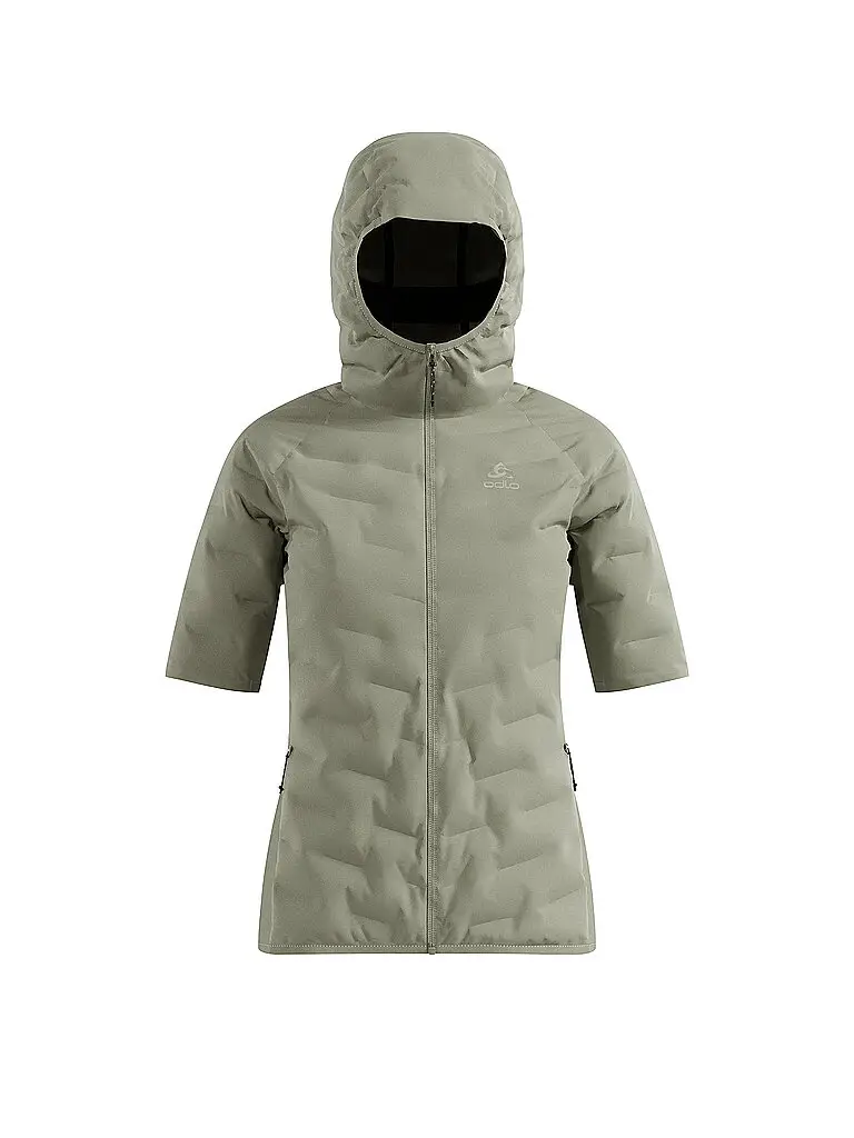 Gilet da running da donna Zeroweight Insulator oliva | XS