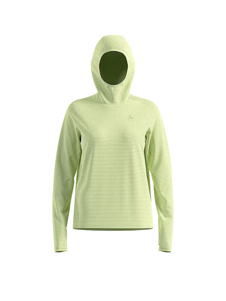 Laufhoodie termico Essential da donna giallo | XS