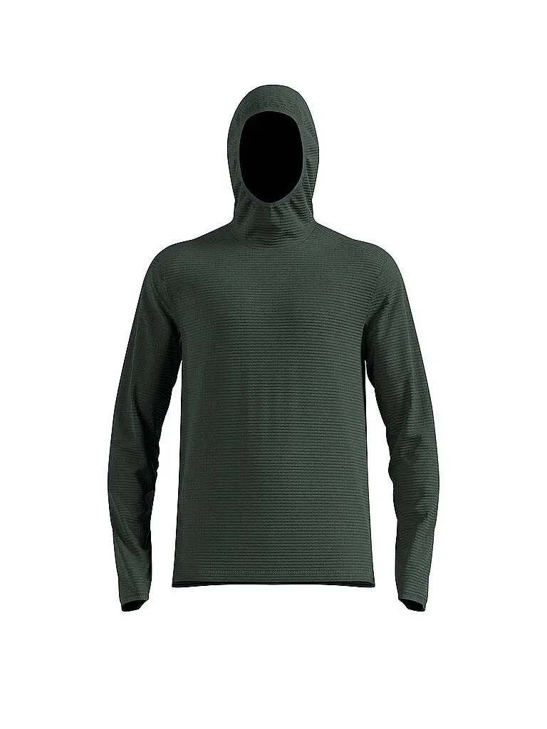 Maglia da running termica Essential da uomo verde scuro | XL