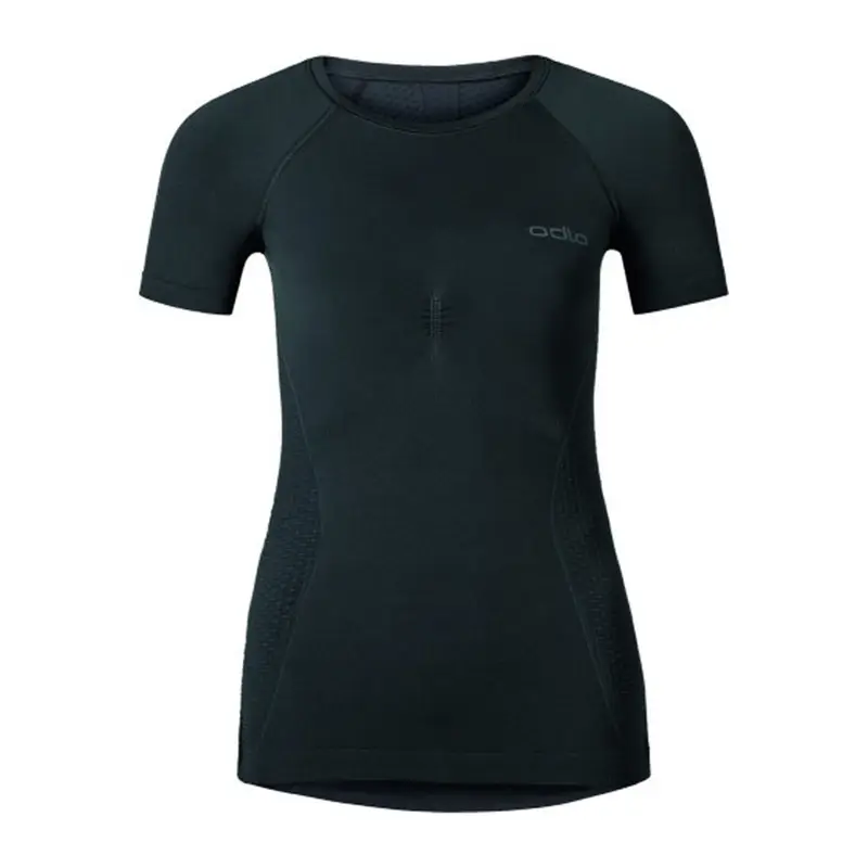 Maglia Trekking Evolution Warm Nero Grigio Donna L