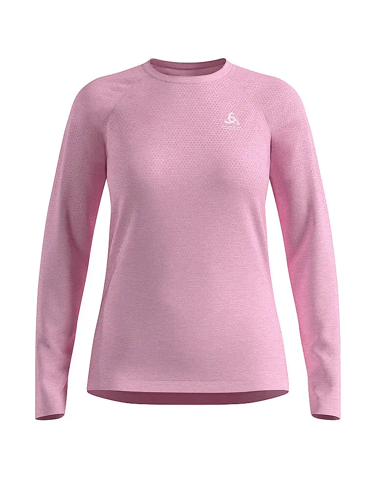 Maglietta da running da donna Essential Seamless rosa | S