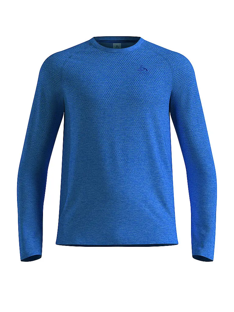 Maglietta da running da uomo Essentials Seamless blu | S