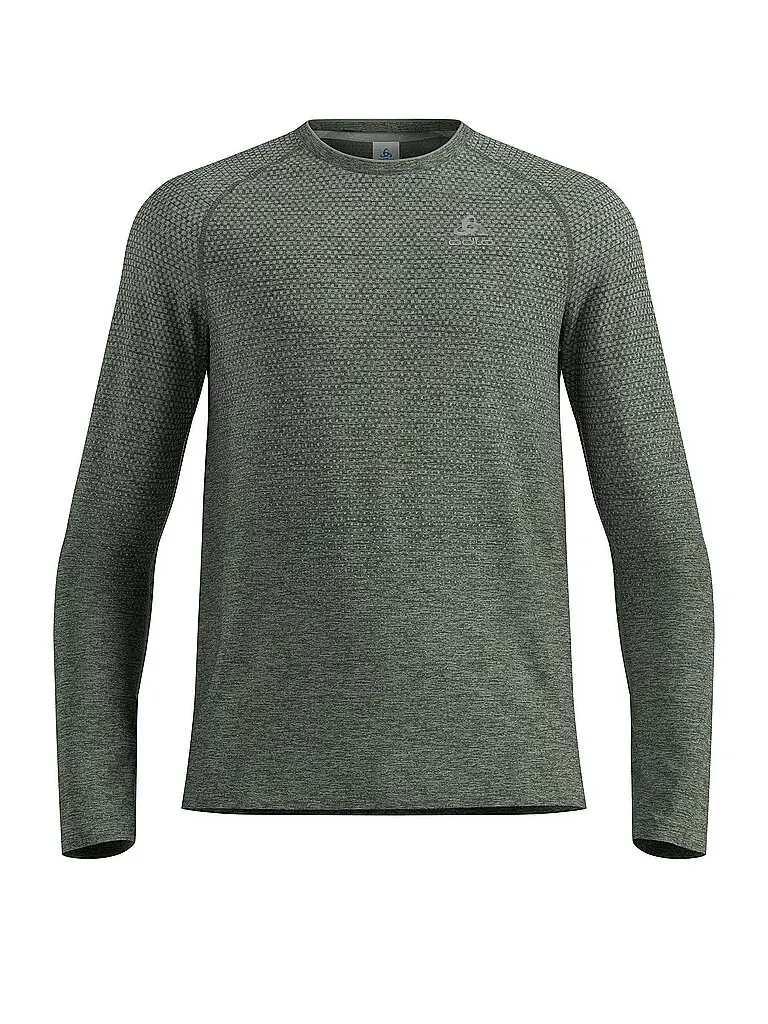 Maglietta da running da uomo Essentials Seamless oliva | M