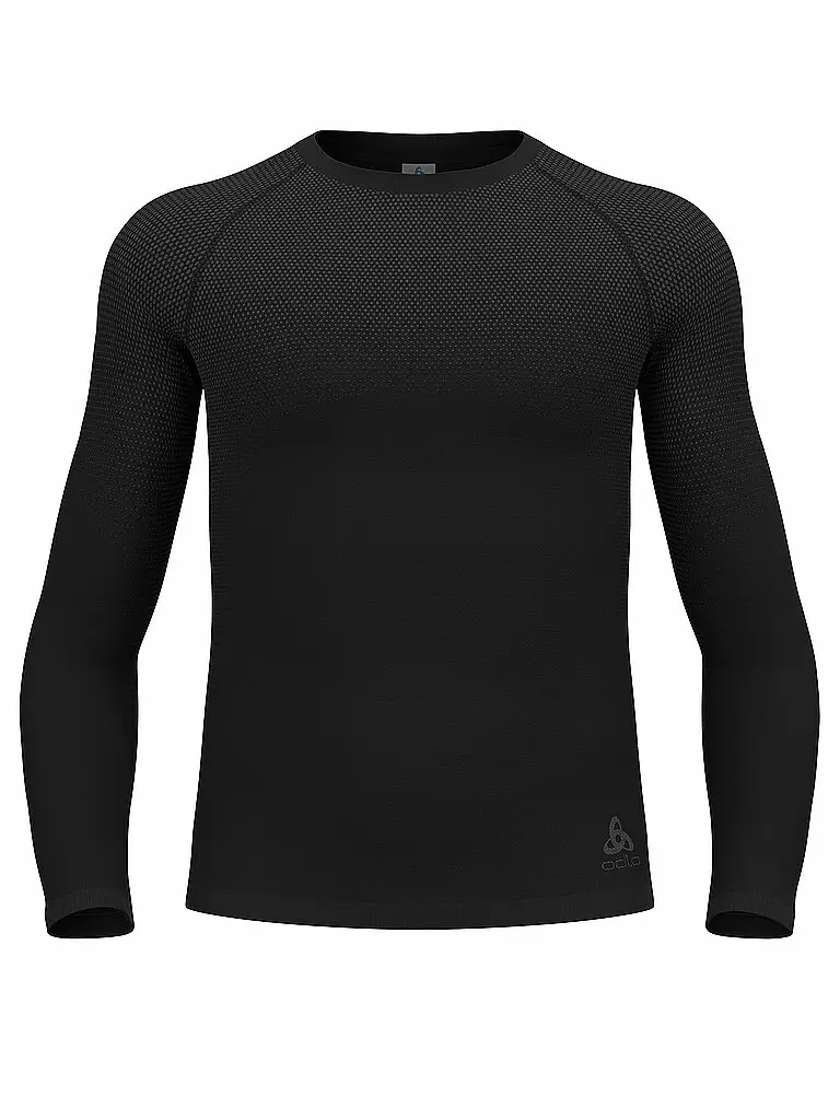 Maglietta da uomo per running Performance Light Base Layer nero | S