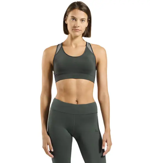 Medium W - reggiseno sportivo medio sostegno - donna Green