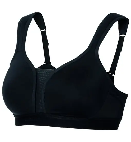 Padded High Sports Bra (Cup D) - reggiseno sportivo coppa D Black