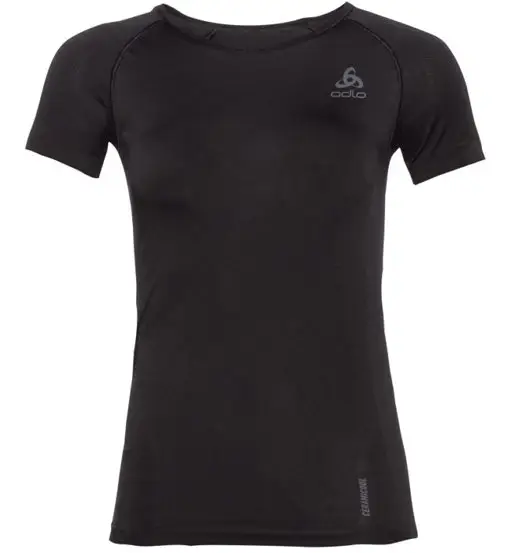 Performance Top Crew Neck W - maglietta tecnica - donna Black