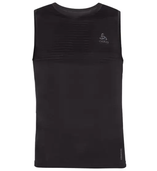Performance Top Neck - top tecnico - uomo Black