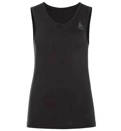 Performance V Neck W - top tecnico - donna Black
