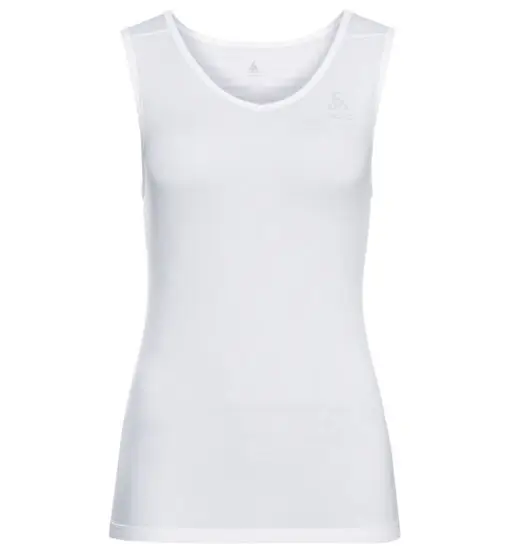 Performance V Neck W - top tecnico - donna White