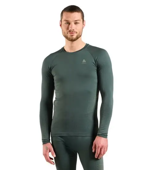 Performance Warm Eco Baselayer - maglietta tecnica a manica lunga - uomo Green
