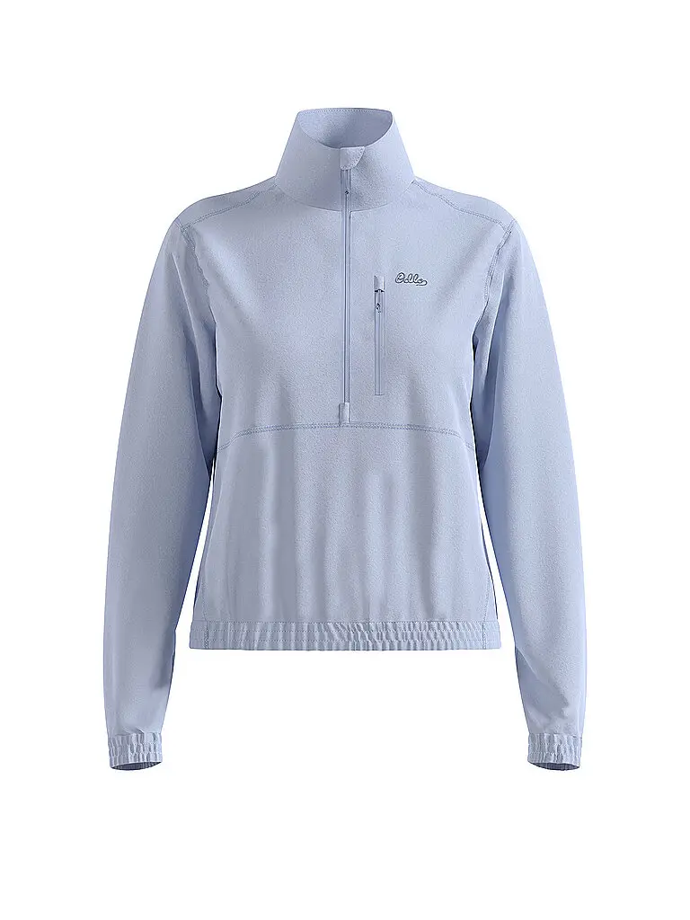 Pullover da donna Classic HalfZip azzurro | XS