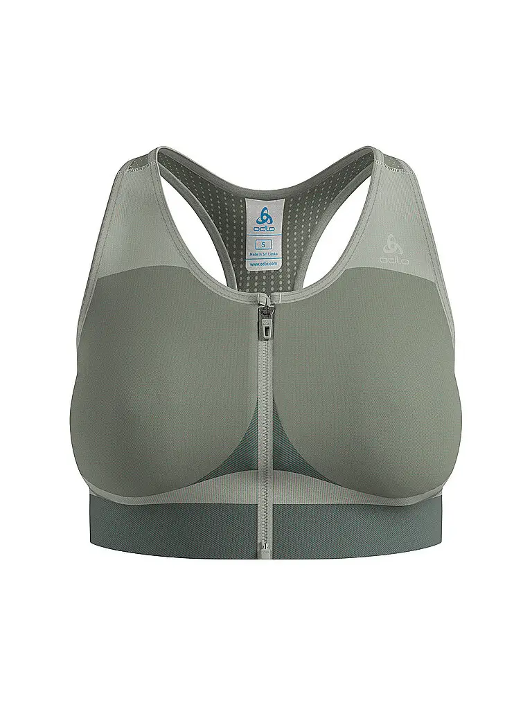 Reggiseno sportivo da donna Seamless High Support oliva | S