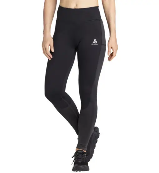 Run Easy Warm - leggings running - donna Black