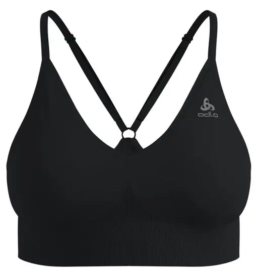 Seamless Low Padded W - reggiseno sportivo basso sostegno - donna Black