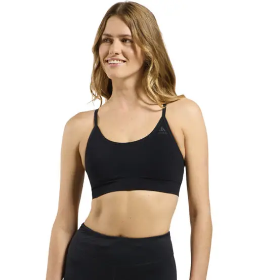 Seamless Reversibile Low W - reggiseno sportivo basso sostegno - donna Black