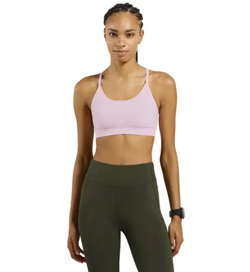 Seamless Reversibile Low W - reggiseno sportivo basso sostegno - donna Light Pink