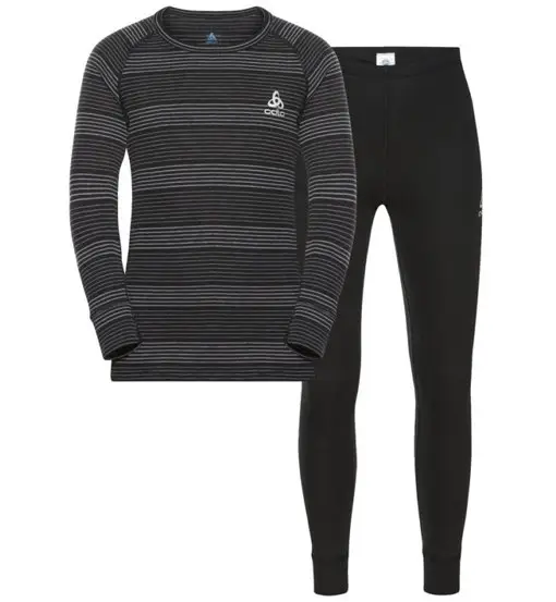 Set Long Active Warm Eco - set intimo - bambino Grey