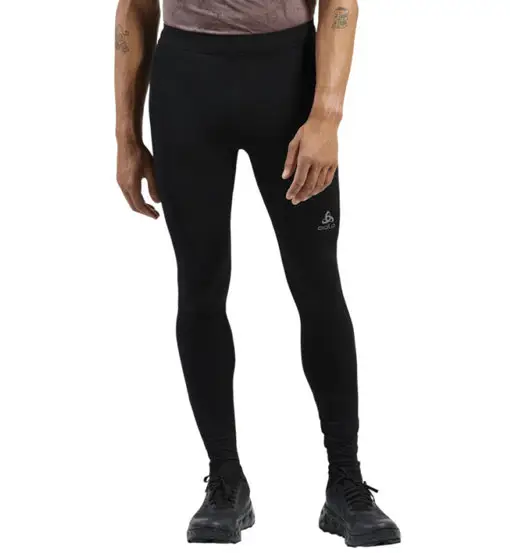 Tights Essential - leggings running - uomo Black