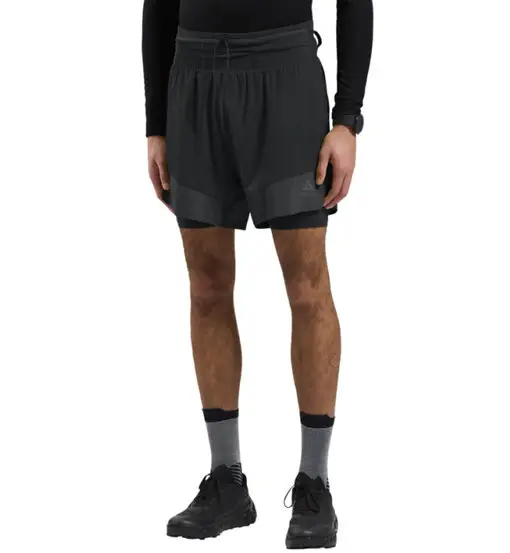X-Alp Trail 6 Inch 2-in-1 M - pantaloni trail running - uomo Black