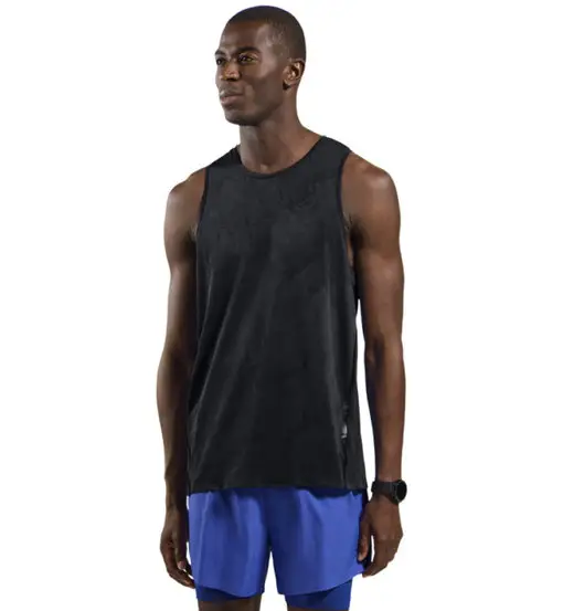 Zeroweight Engineered Chill-Tec - top running - uomo Black