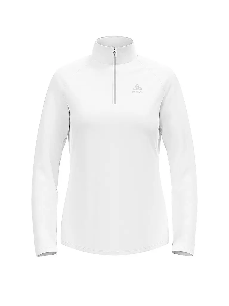 Zipshirt intimo da donna Besso Mid Layer bianco | L