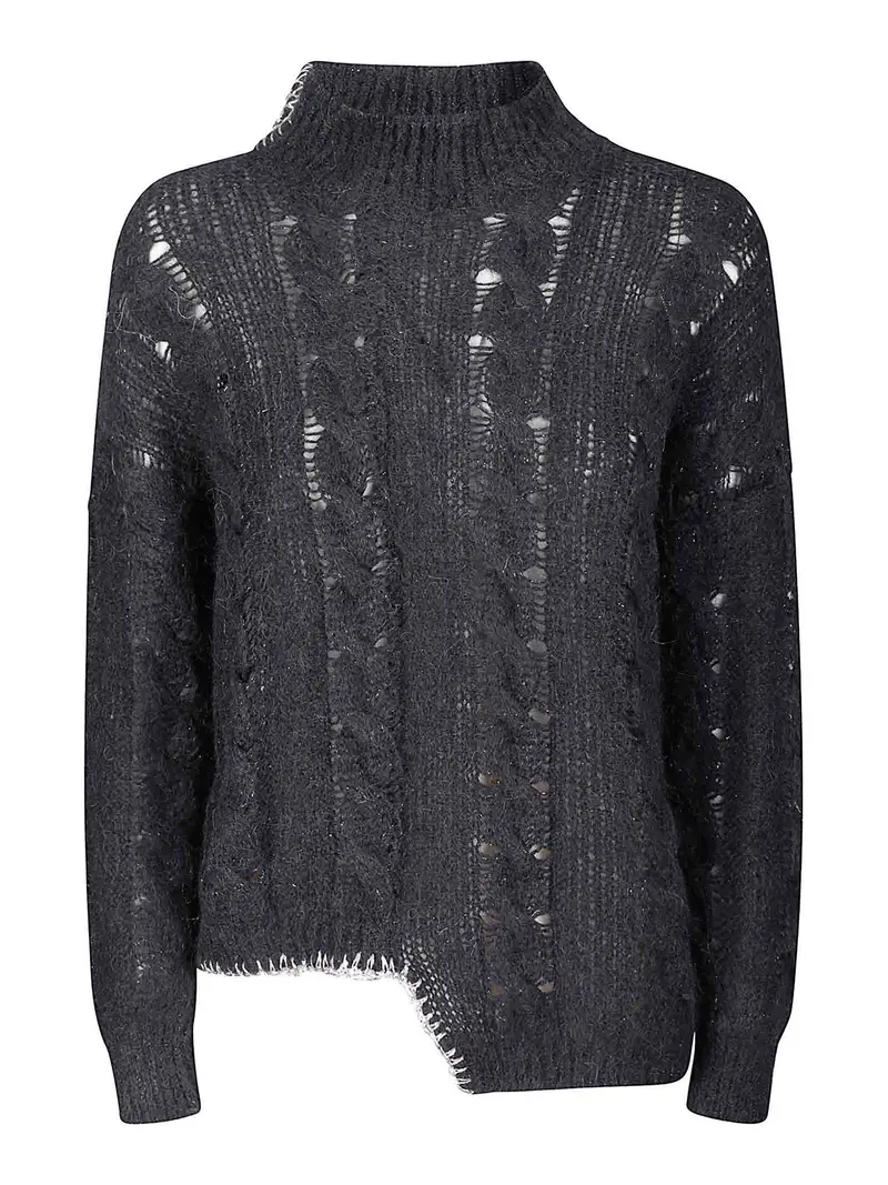 Maglione in lana Nero