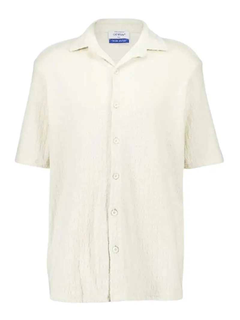 Camicia da bowling Beige