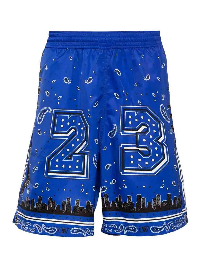 Costume stampa Bandana Blu