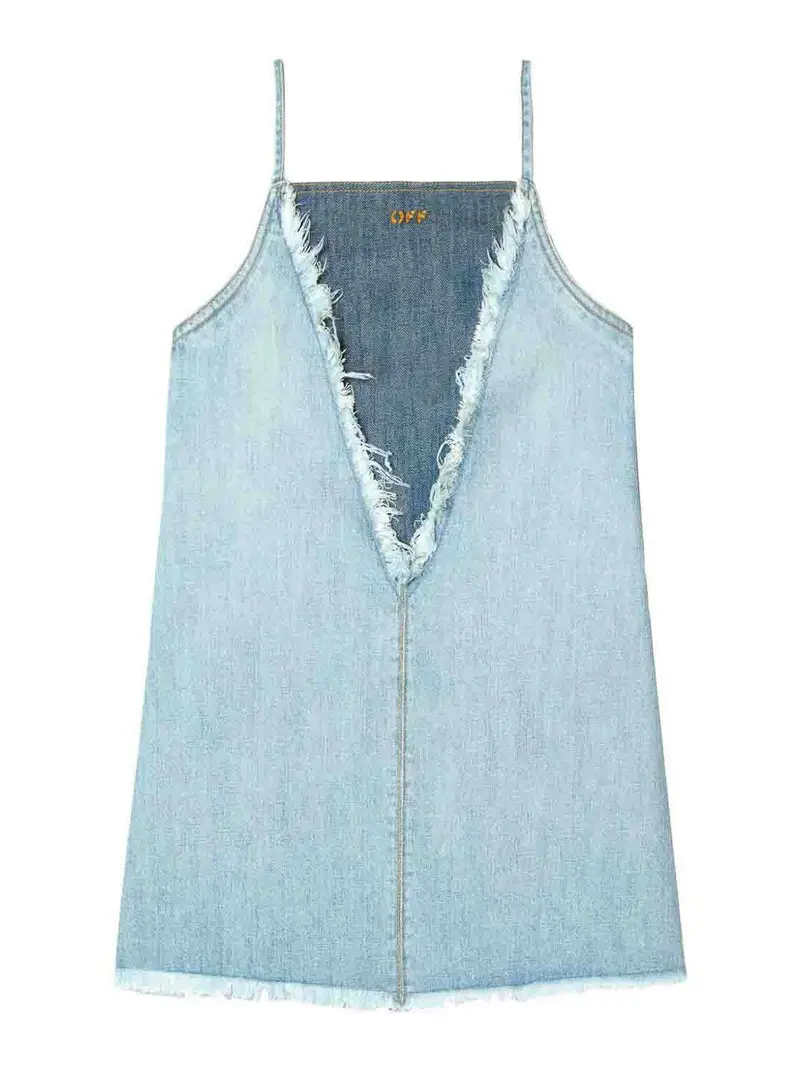 Denim Doll Dress Lavaggio Medio