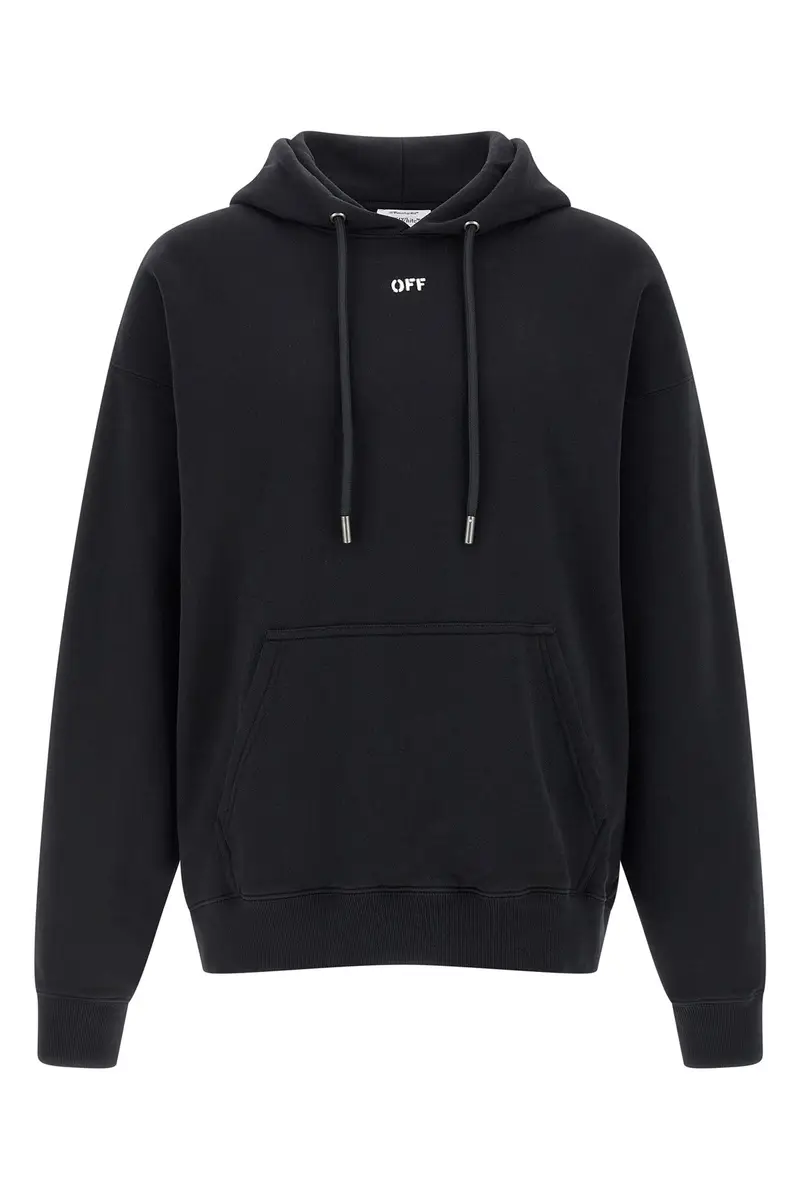 Felpa Con Cappuccio 3D Spray Arrow Skate Nero