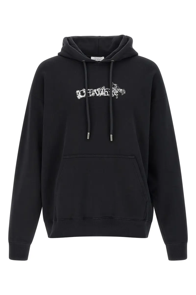 Felpa Con Cappuccio Heraldic Arrow Skate Nero