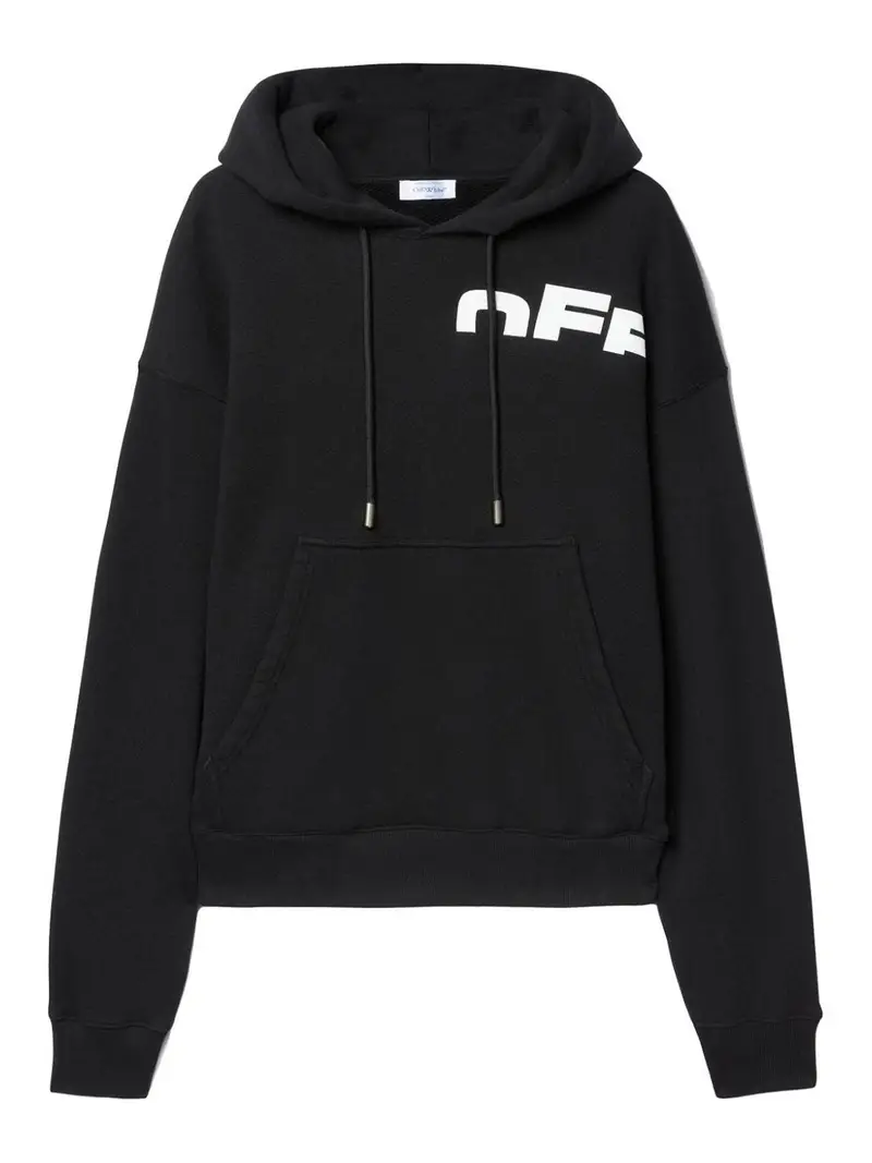 Felpa Con Cappuccio Nero