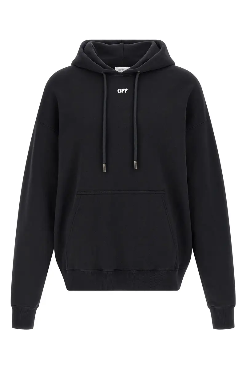 Felpa Con Cappuccio Paint Arrow Skate Nero