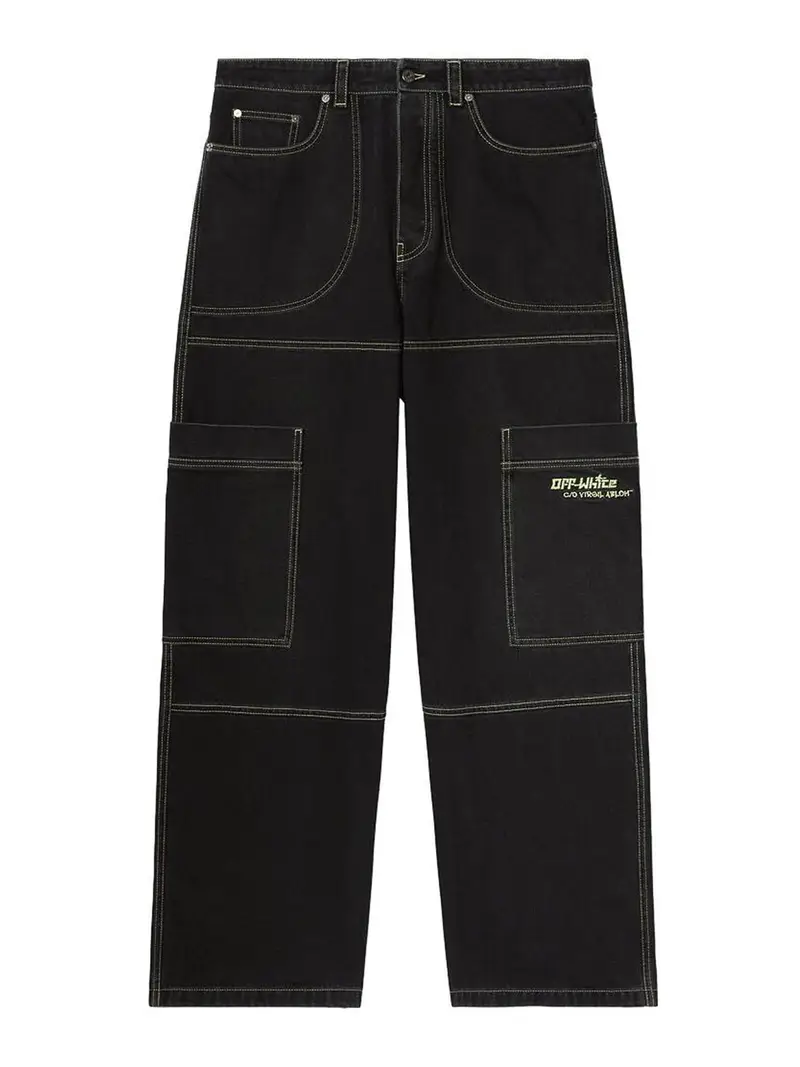 Off-White Jeans Nero 4004384