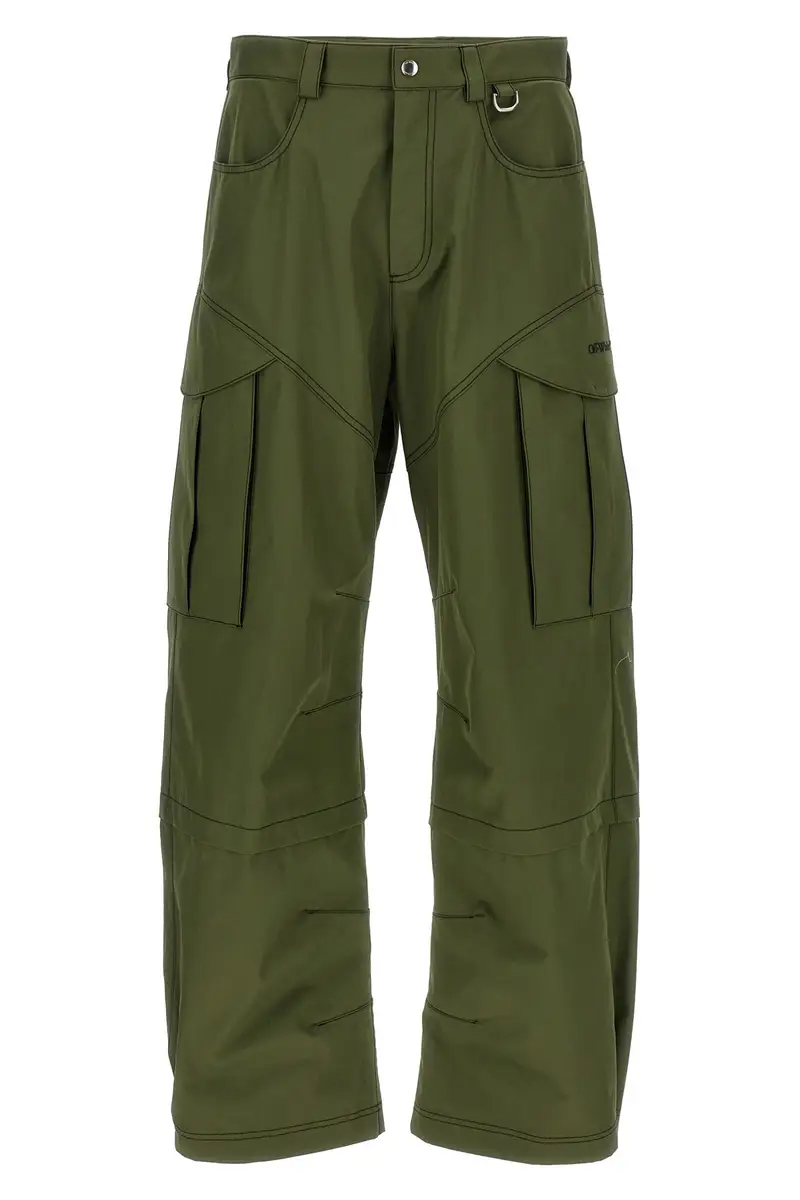 Pantalone Arr Cot Straight Cargo Verde