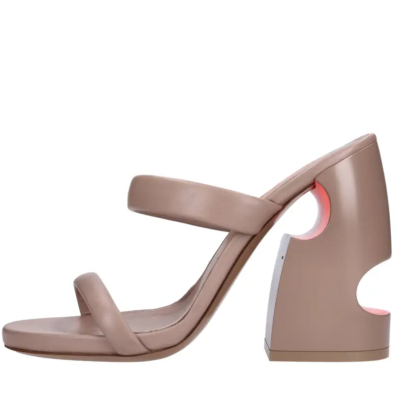 Off-White Sandali Marrone