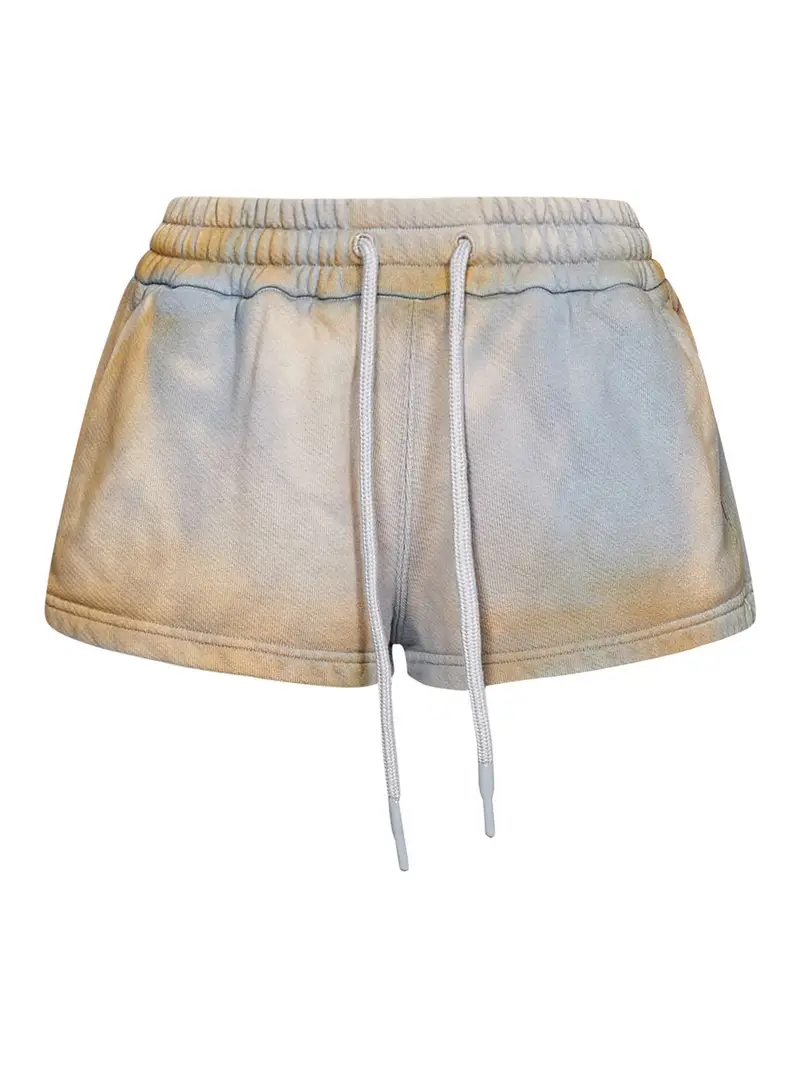 Shorts beige e color ghiaccio