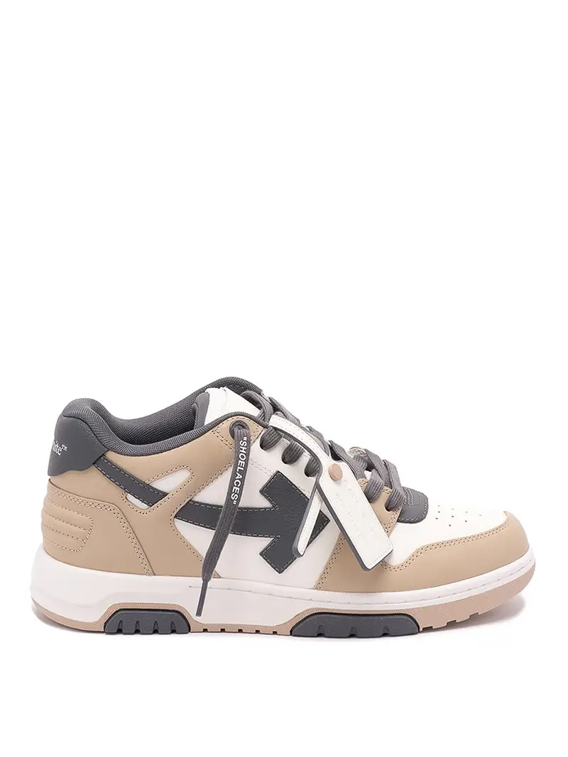 Sneakers Out Of Office in pelle Beige