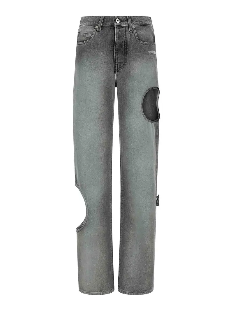 Off-White Jeans Grigio 4355609