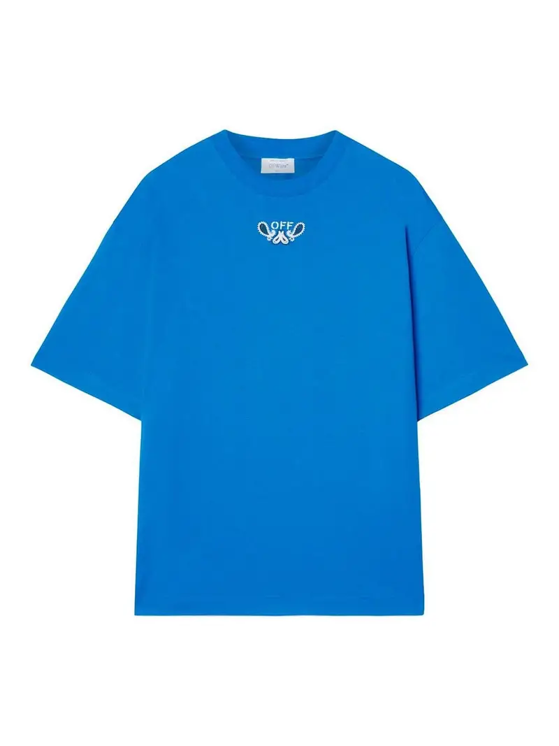 Off-White T-shirt Blu 3271654